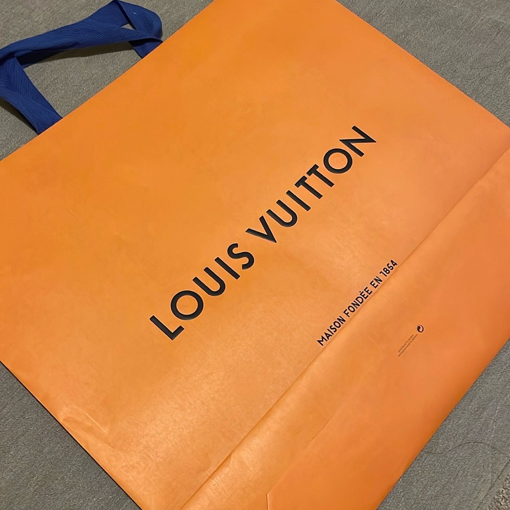 LOUIS VUITTON Original Large Paper Bag